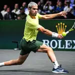 Tenis/París.- El español Carlos Alcaraz, aplacado por el británico Cameron Norrie en dieciseisavos de final