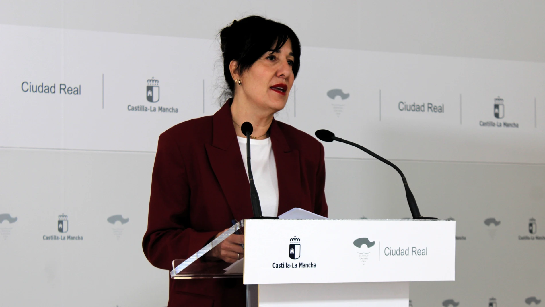 La delegada de la Junta de Comunidades en Ciudad Real, Blanca Fernández