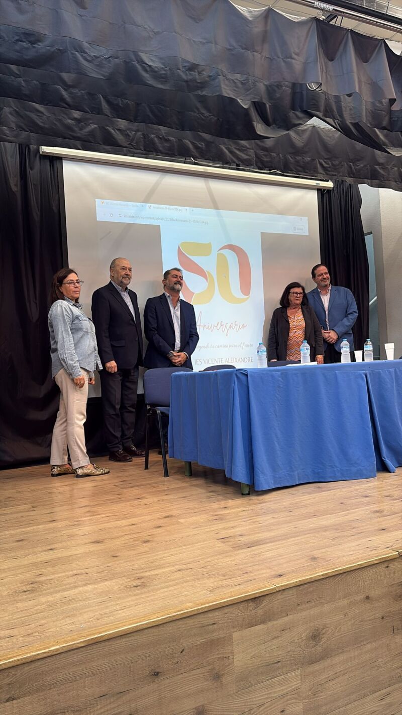 Presentación de los actos por el aniversario