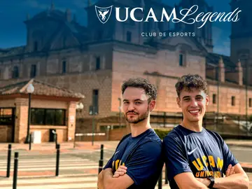 ‘Koldo’ y ‘Rafitta’ continúan su legado competitivo a través de ‘UCAM Legends’ Este nuevo programa formativo para embajadores formará parte de ‘UCAM Stars’, el equipo de ‘Influencers’ de la Universidad Católica de Murcia