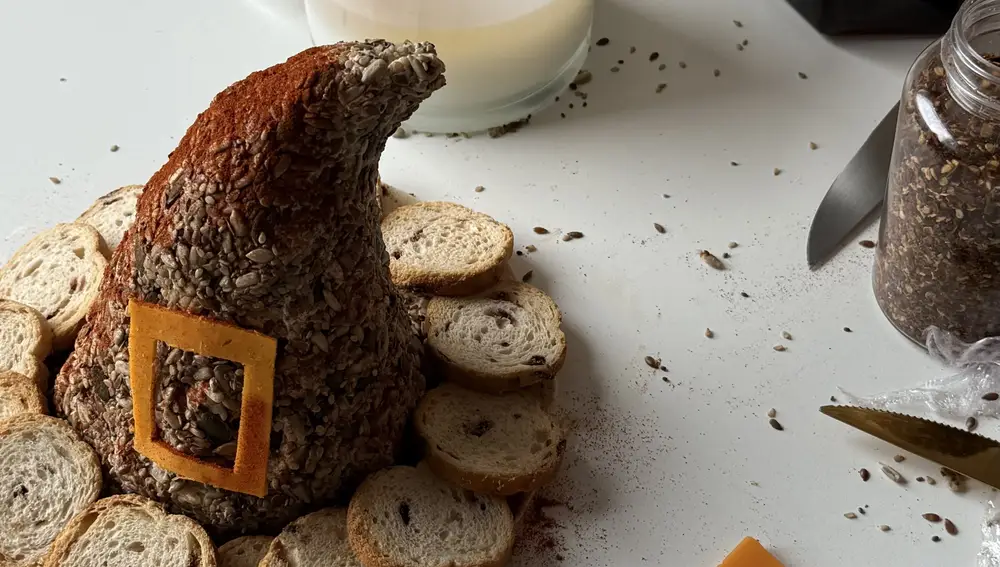 Receta gorro de bruja para Halloween