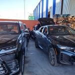 Vehículos de alta gama interceptados en el puerto de Algeciras tras ser robados en norteamérica
