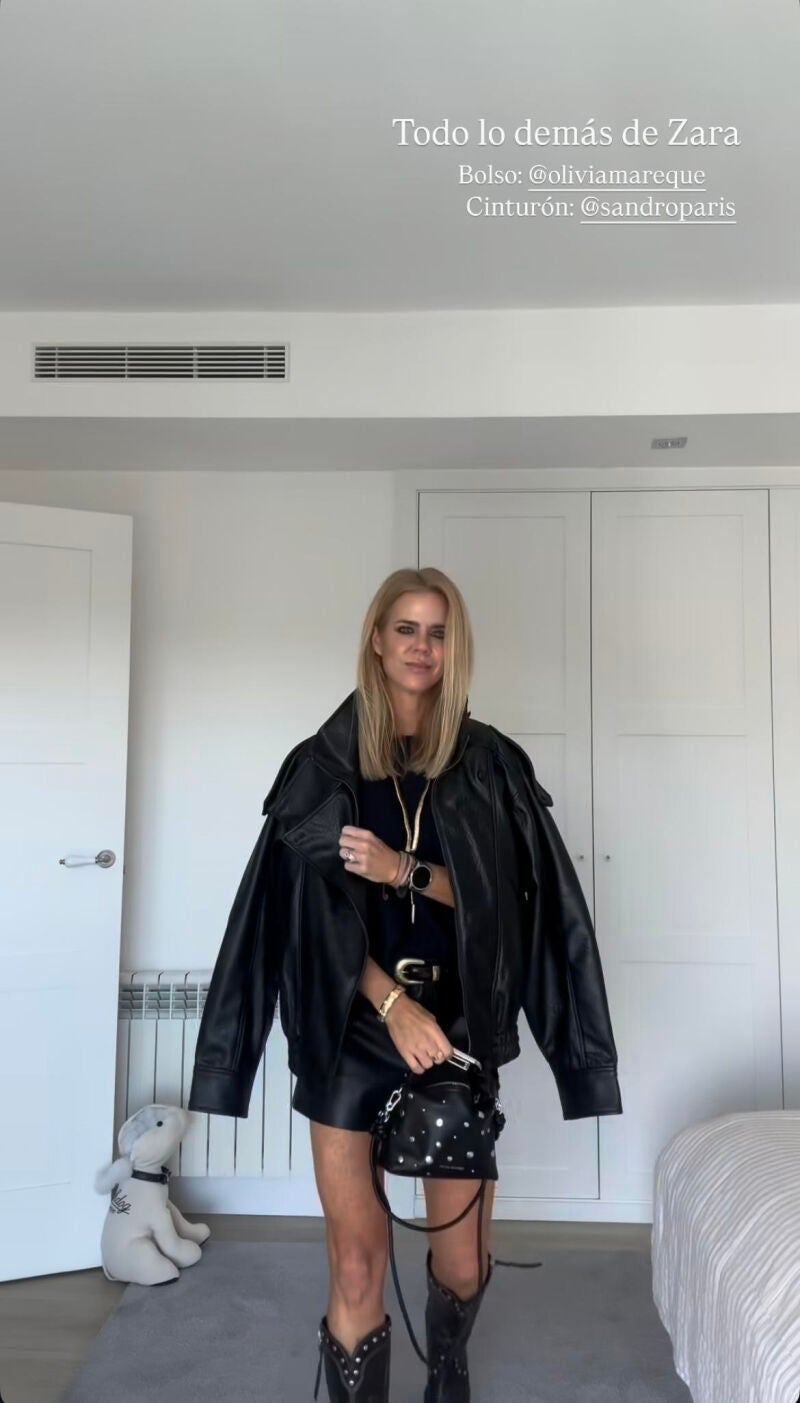 El look de Amelia Bono.