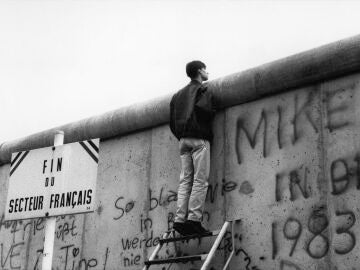 Una imagen del muro de Berlín 