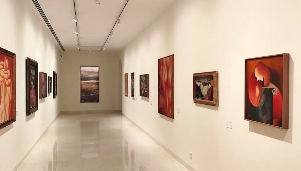 Detalle del interior del museo