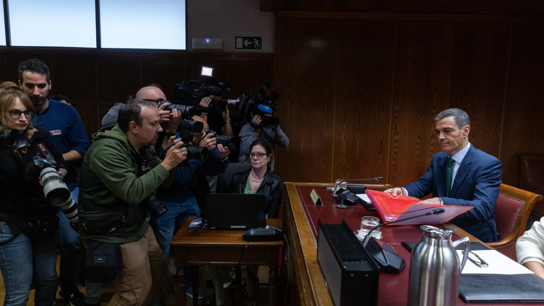 Sánchez en la comisión Koldo en el Senado @ Gonzalo Pérez