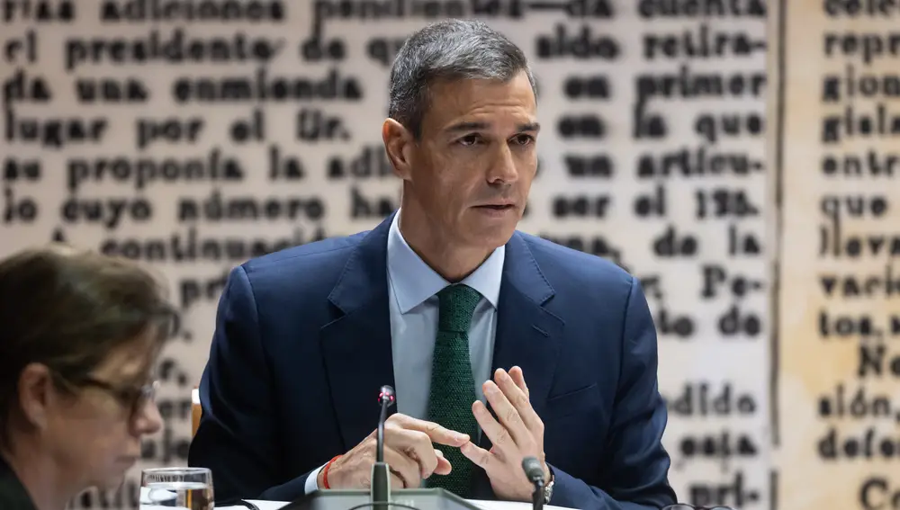 Pedro Sánchez comparece en la comisión Koldo en el Senado @ Gonzalo Pérez