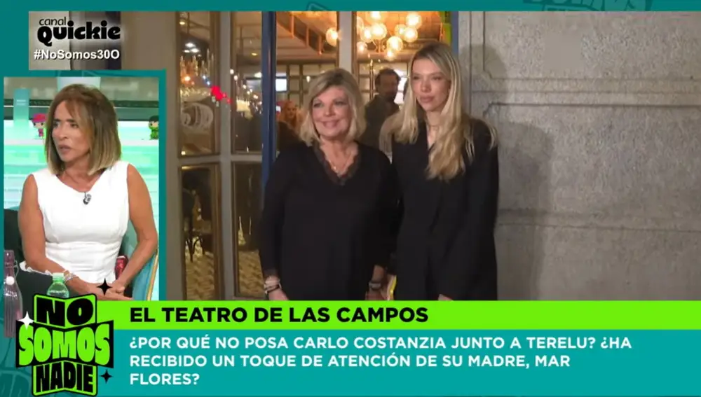 María Patiño en "No somos nadie"