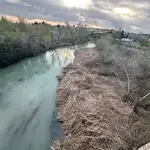 Situación del cauce de Fuentidueña.