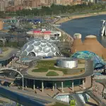 Expo Zaragoza 2008, visto de la Torre del Agua