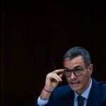 Pedro Sánchez comparece en la comisión Koldo en el Senado @ Gonzalo Pérez 