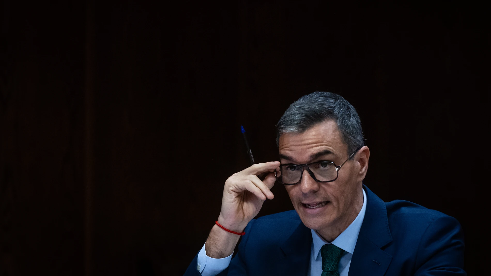 Pedro Sánchez con las gafas de Dior