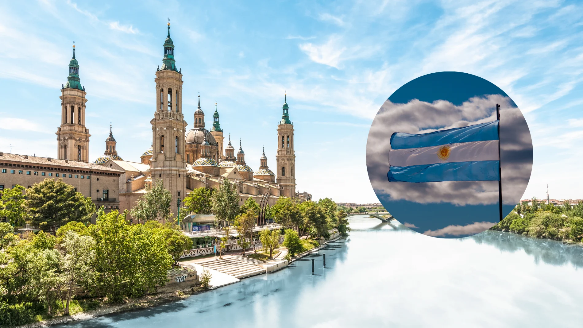 Una argentina asegura que siente estar bendecida desde que llegó a Zaragoza: "Hay ciudades en las que te echan y en esta no"