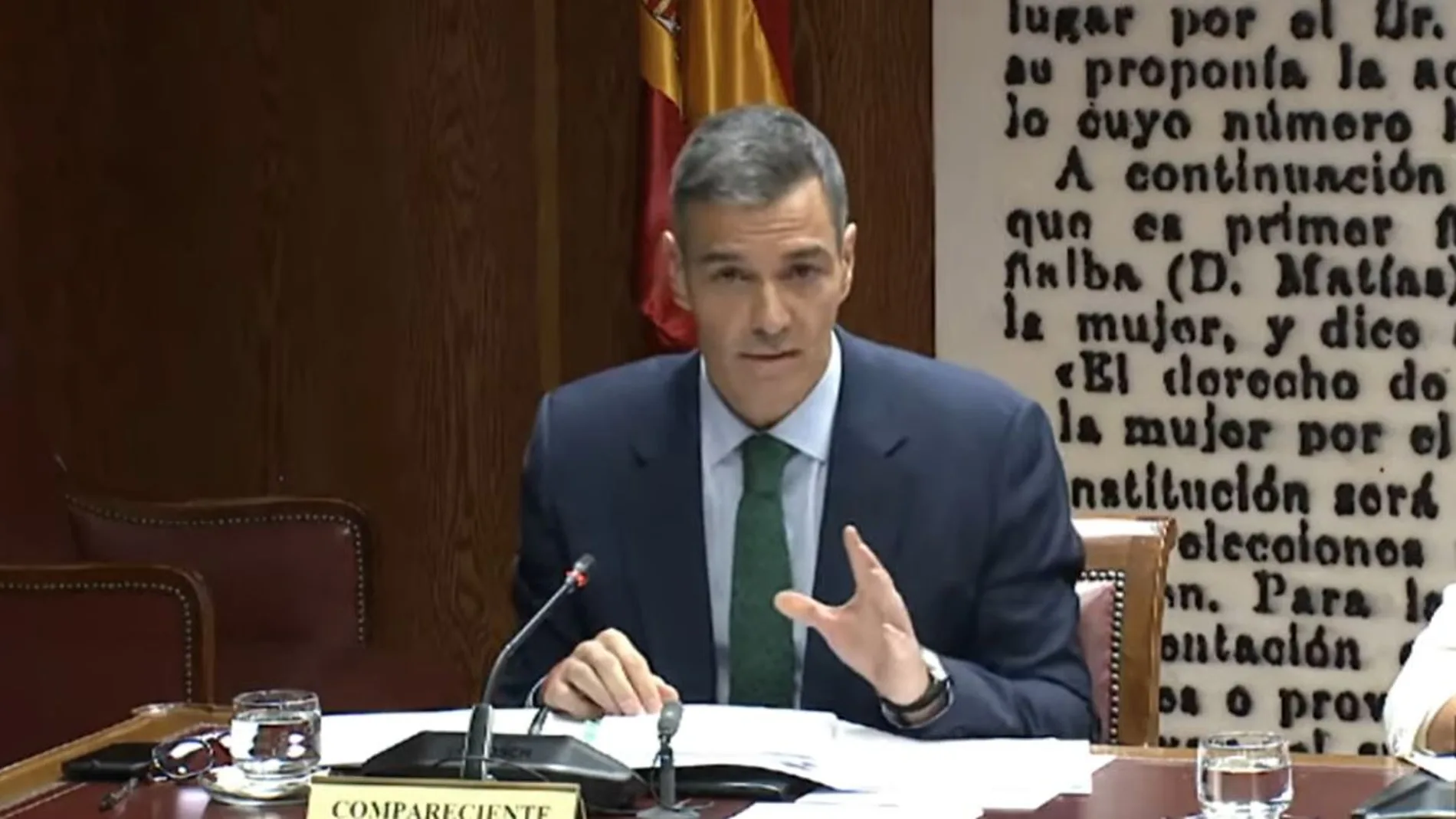 Comparecencia de Pedro Sánchez en la comisión del "caso Koldo" en el Senado