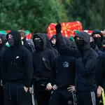 Disturbios en Pamplona por el acto convocado por Vito Quiles, pese a ser suspendido