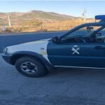 Una de las patrullas de la Guardia Civil