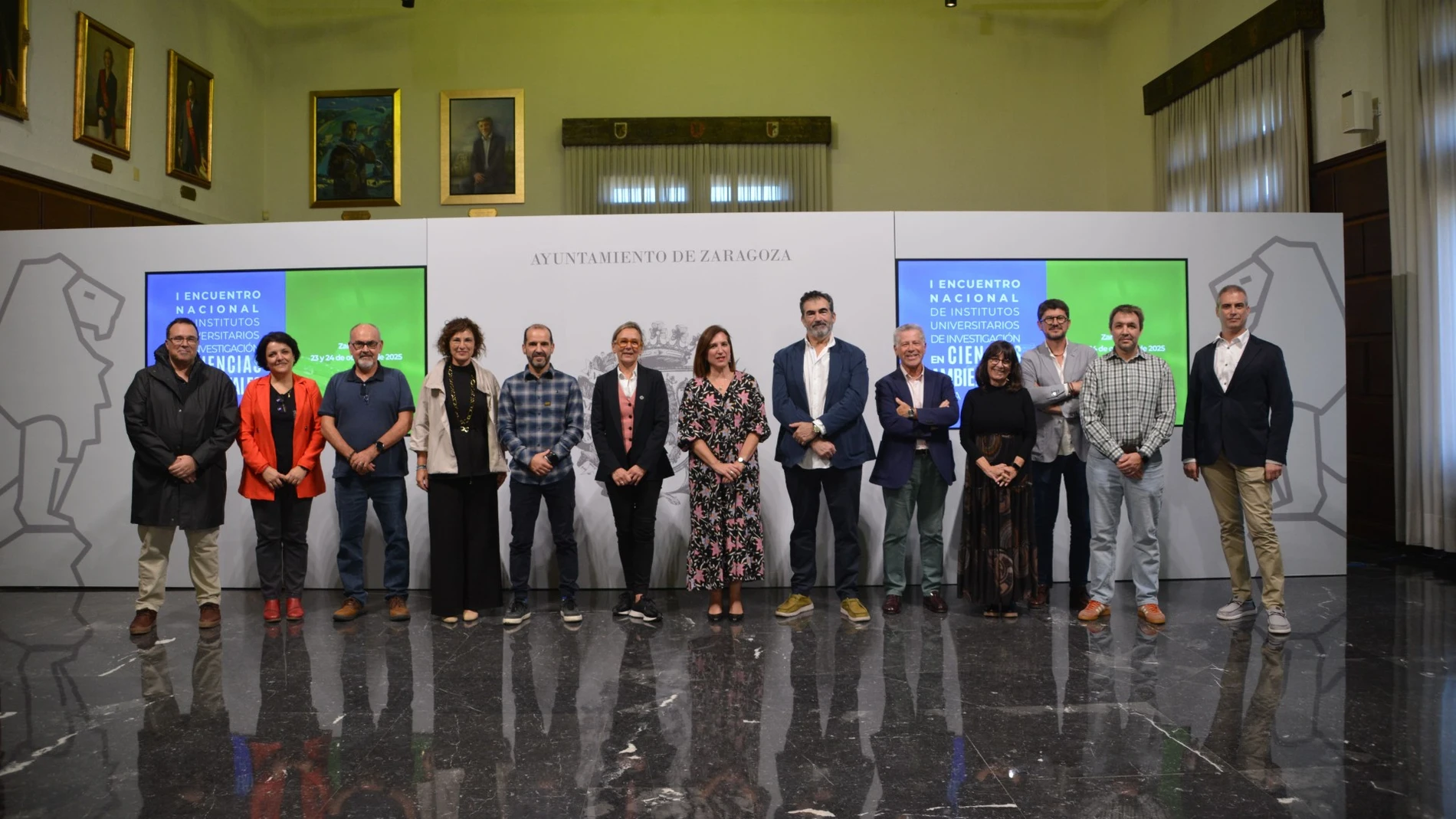 Representantes de las universidades participantes en la Red RIMA