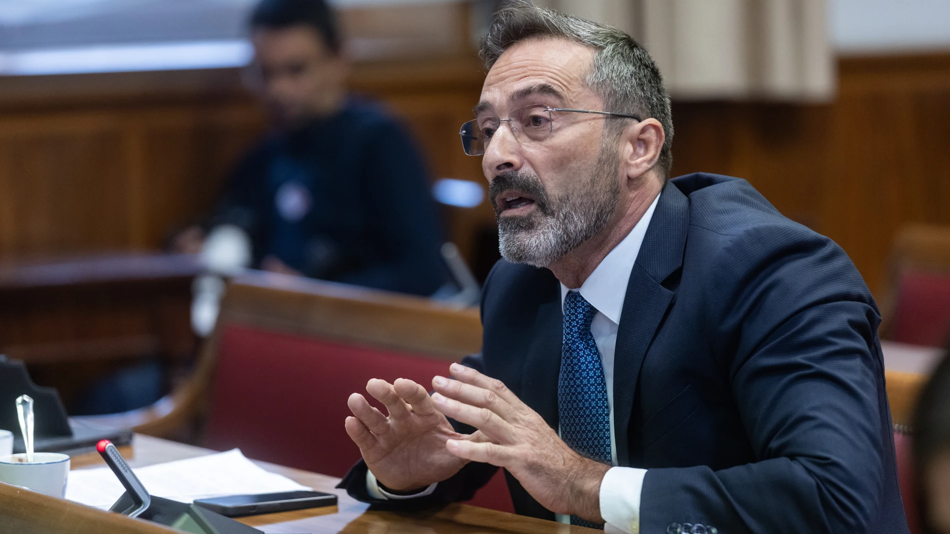 Pedro Sánchez comparece en la comisión Koldo en el Senado @ Gonzalo Pérez