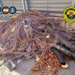 Siete detenidos y 17 investigados por el robo y posterior venta de 13 toneladas de cobre en Valencia
