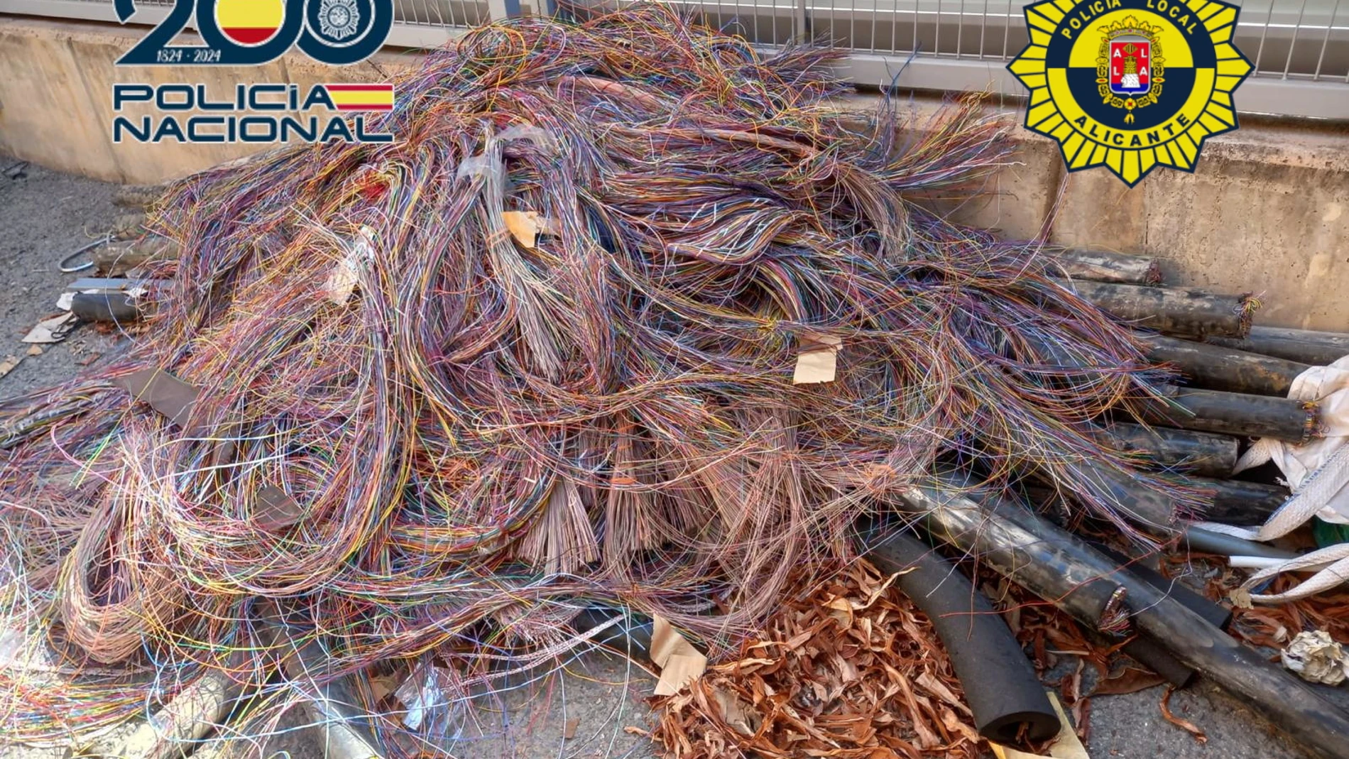 Siete detenidos y 17 investigados por el robo y posterior venta de 13 toneladas de cobre en Valencia