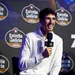 Álex Márquez, en el acto de Estrella Galicia