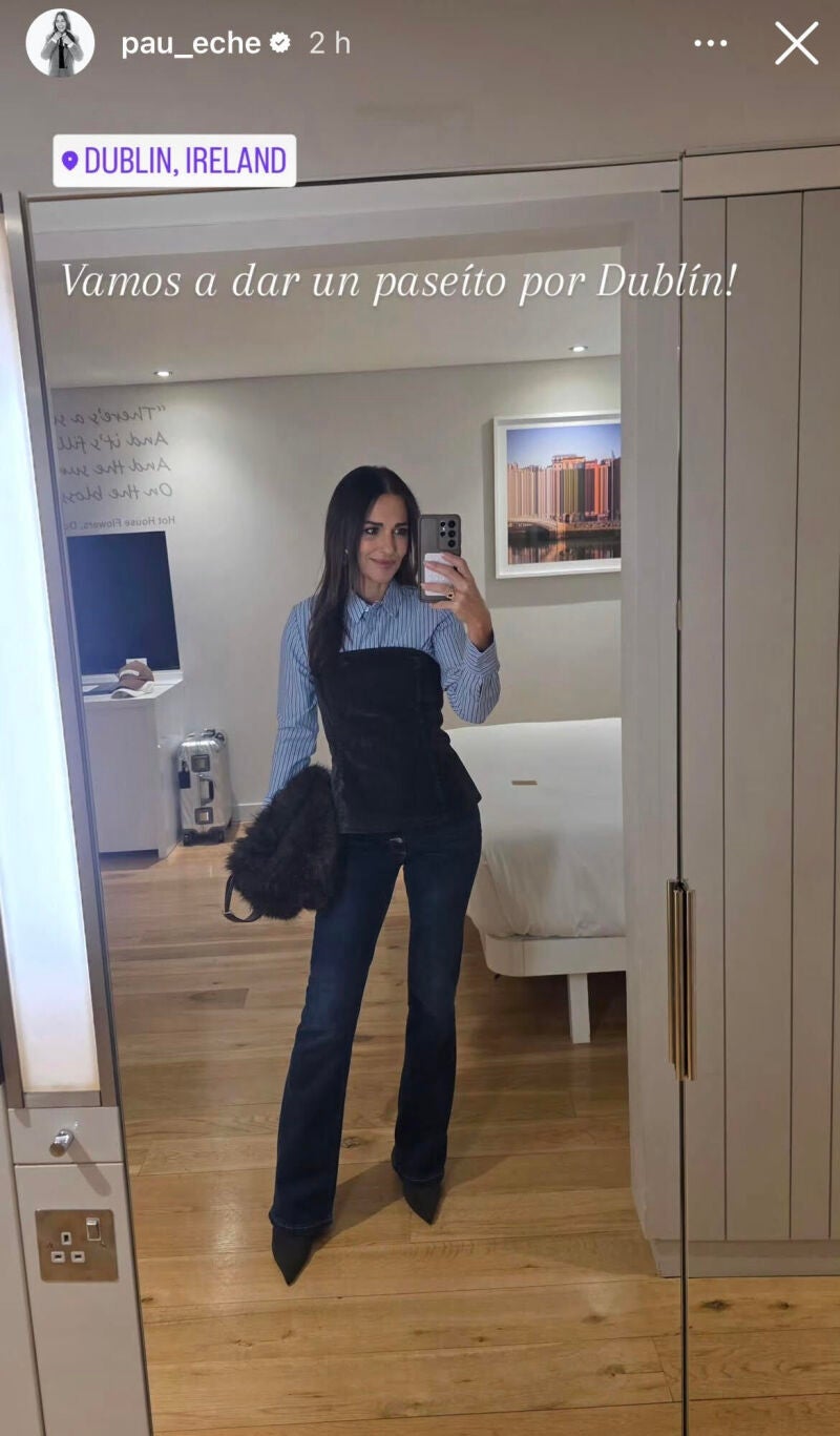 El look de Paula Echevarría. 