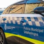 Vehículos de la Policía Municipal de Pamplona