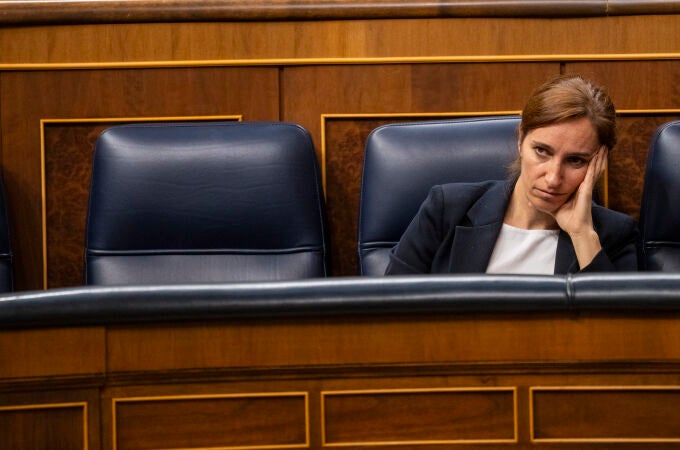 Mónica García en un Pleno del Congreso Mónica García en un Pleno del Congreso