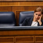 Mónica García en un Pleno del Congreso