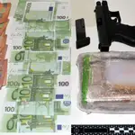 Tres detenidos, dos ya en prisión, tras incautar 1,2 kg de cocaína y 27.000 euros en billetes falsos en Mislata (Valencia)