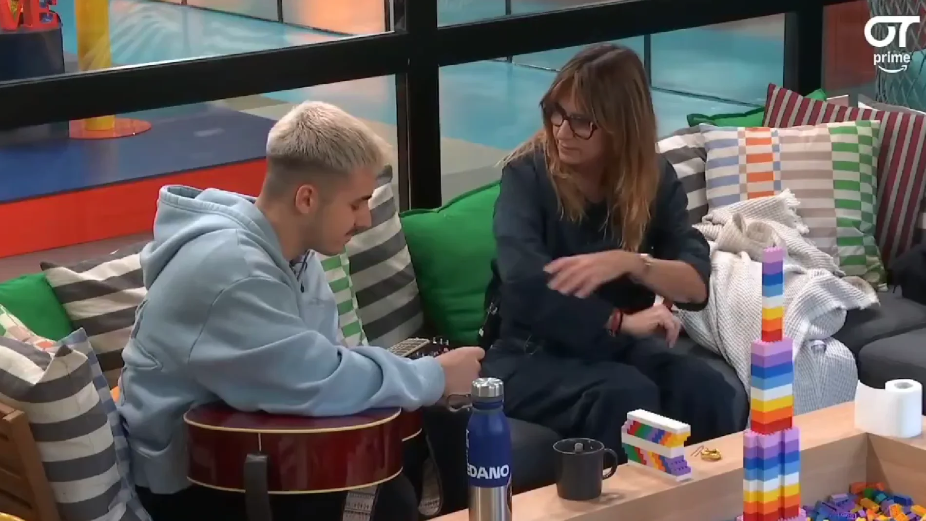 Guille Toledano con Noemí Galera en 'Operación Triunfo 2025'