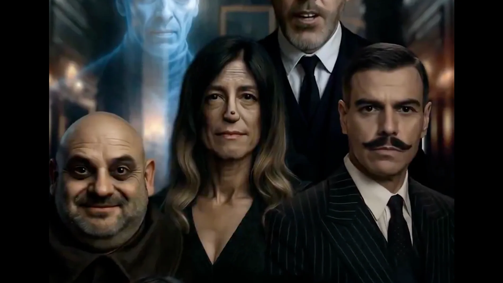 El PP felicita Halloween con un vídeo que muestra al entorno de Sánchez caracterizado de la Familia Addams: "Tu pesadilla"
