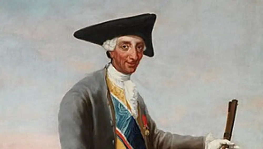 Carlos III cazador, de Goya