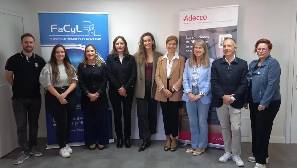 Foto de familia de la categoría de Talento Joven