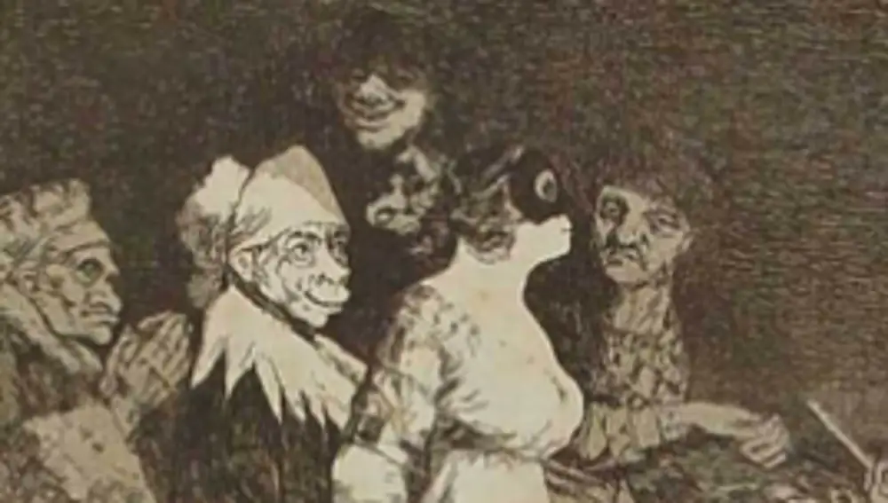 Los caprichos de Goya, grabado