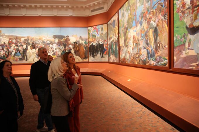 Catalá visita en Nueva York las obras de Sorolla que llegarán a la nueva Hispanic Society de Valencia Catalá visita en Nueva York las obras de Sorolla que llegarán a la nueva Hispanic Society de Valencia