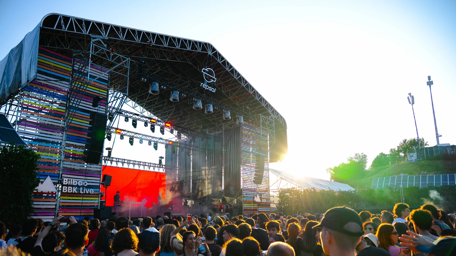 Escenario Repsol en el BBK Live