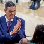 El jefe del Ejecutivo, Pedro Sánchez, preside el acto de homenaje a las víctimas y familiares del golpe militar, la Guerra Civil y el franquismo El jefe del Ejecutivo, Pedro Sánchez, preside el acto de homenaje a las víctimas y familiares del golpe militar, la Guerra Civil y el franquismo