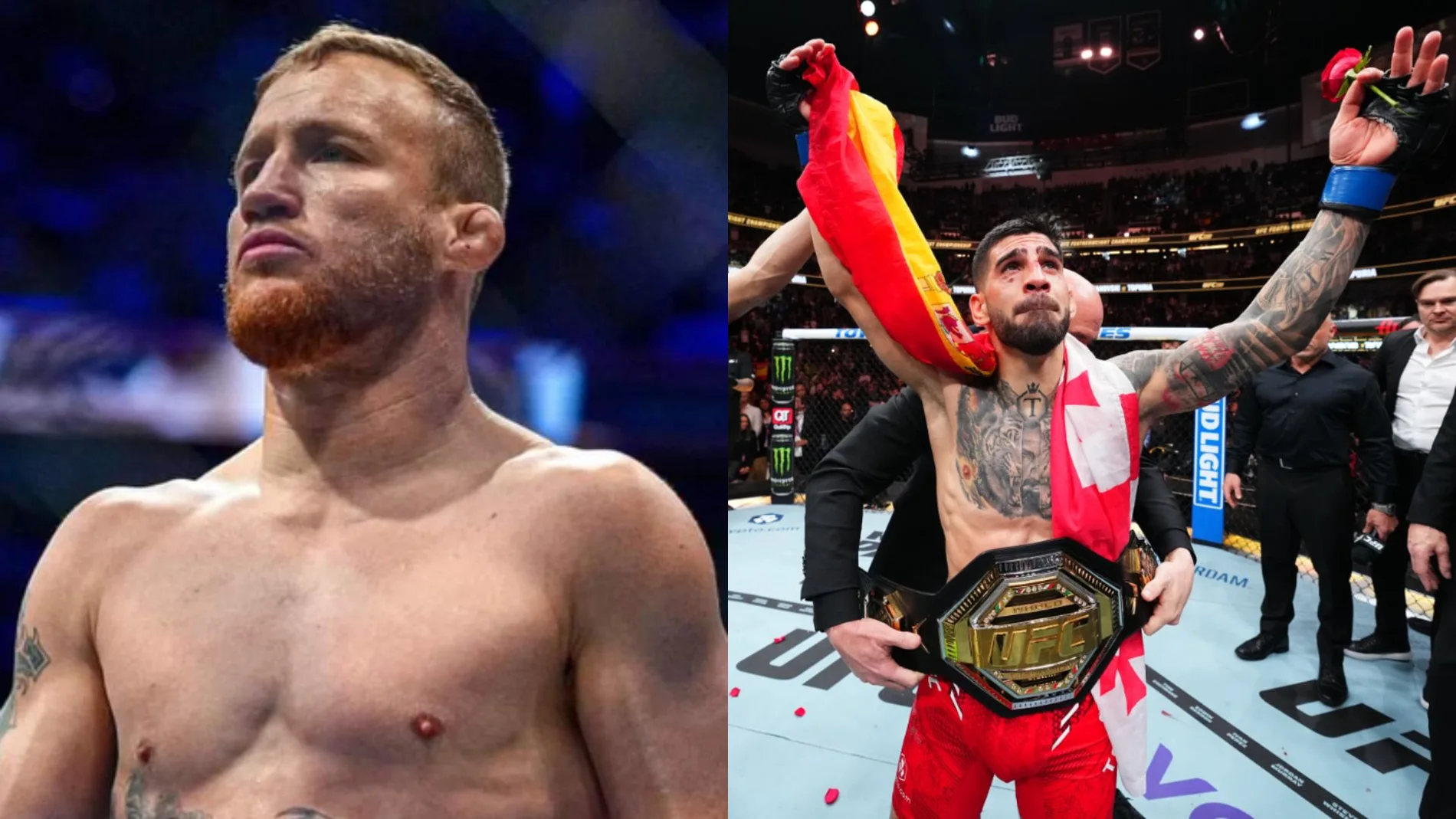 Justin Gaethje se 'descarta' para la pelea con Ilia Topuria: Paddy Pimblett, el mejor posicionado