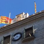 Un ayuntamiento de Cataluña, sin la bandera española 