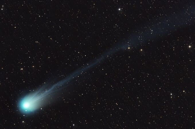 El cometa 12P/Pons-Brooks, fotografiado el 7 de marzo de 2024. El cometa 12P/Pons-Brooks, fotografiado el 7 de marzo de 2024.