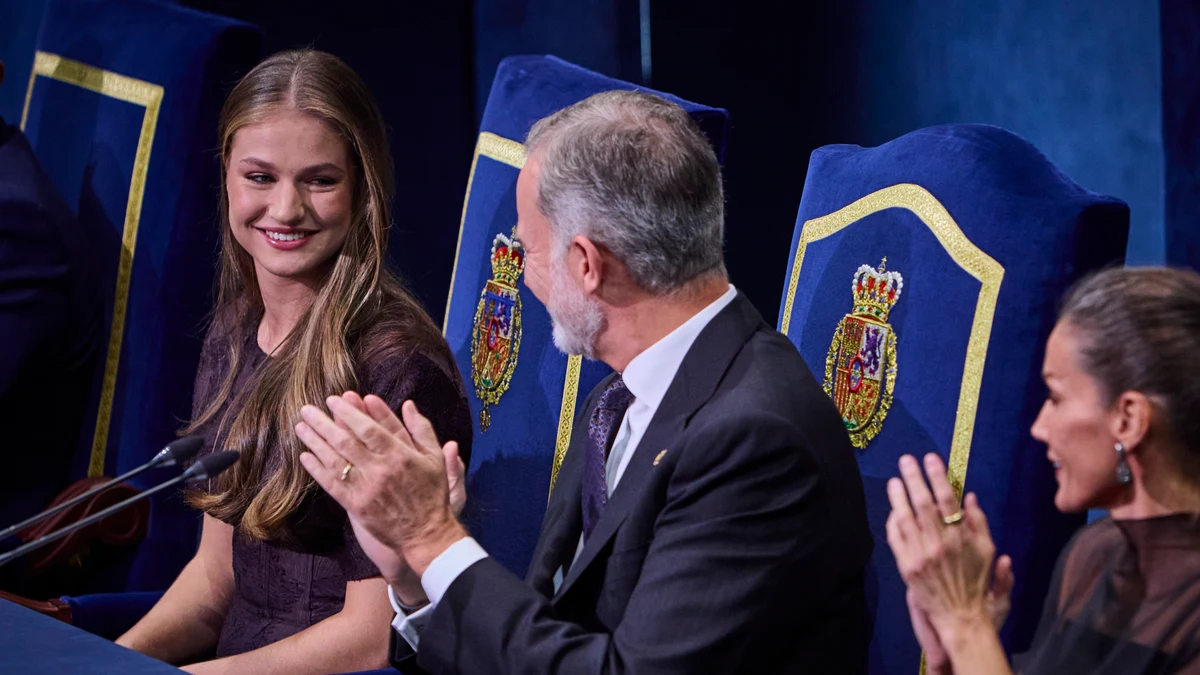 Ceremonia de entrega de los Premios Princesa de Asturias 2025 presidida por Sus Majestades los Reyes Don Felipe VI y Doña Letizia con la presencia de Sus Altezas Reales la Princesa de Asturias doña Leonor y la Infanta doña Sofía. Premiados: Byung-Chul Han, Eduardo Mendoza, Douglas Massey, Graciela Iturbide, Serena Williams, Mary-Claire King, Mario Draghi