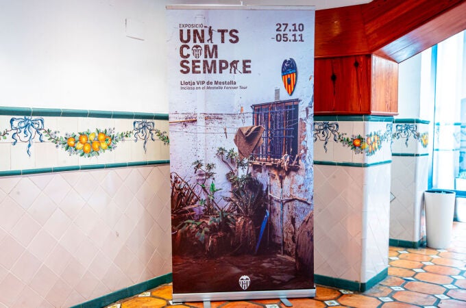 Un túnel en Mestalla homenajeará a las víctimas de la DANA en el primer aniversario