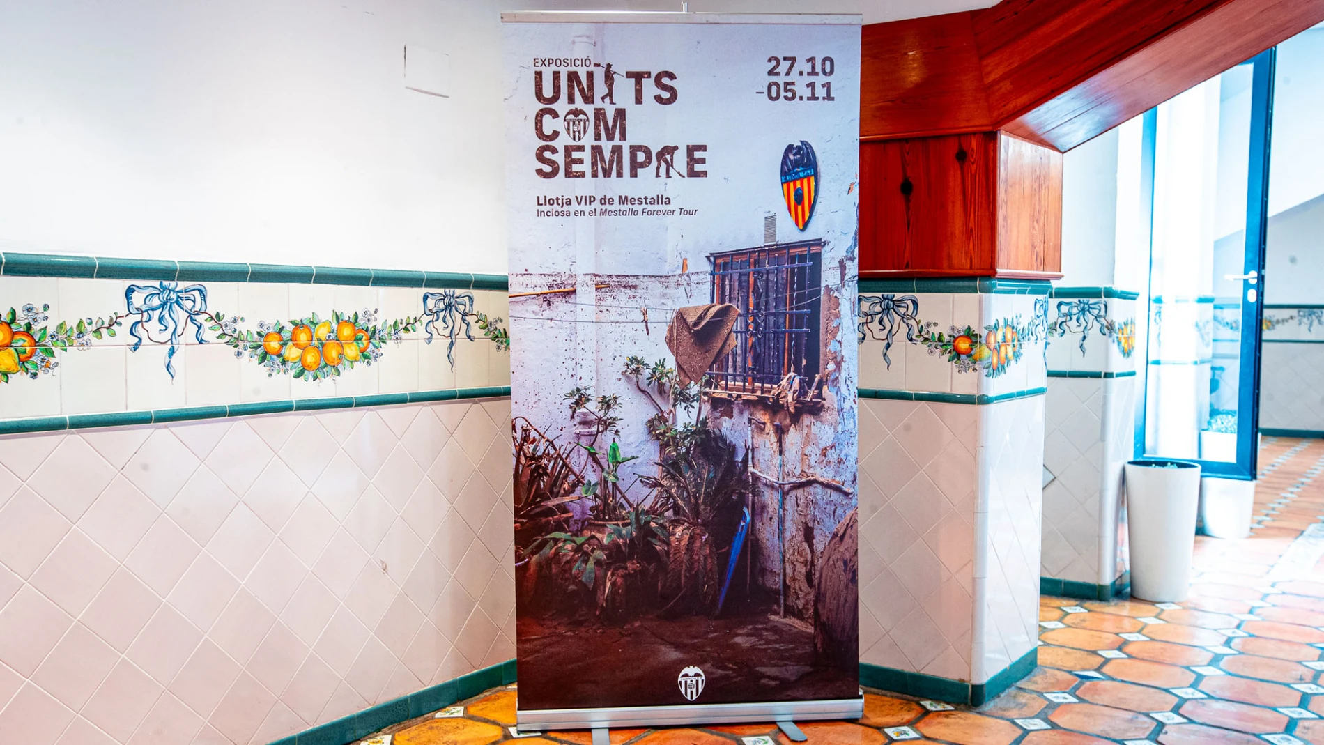 Un túnel en Mestalla homenajeará a las víctimas de la DANA en el primer aniversario