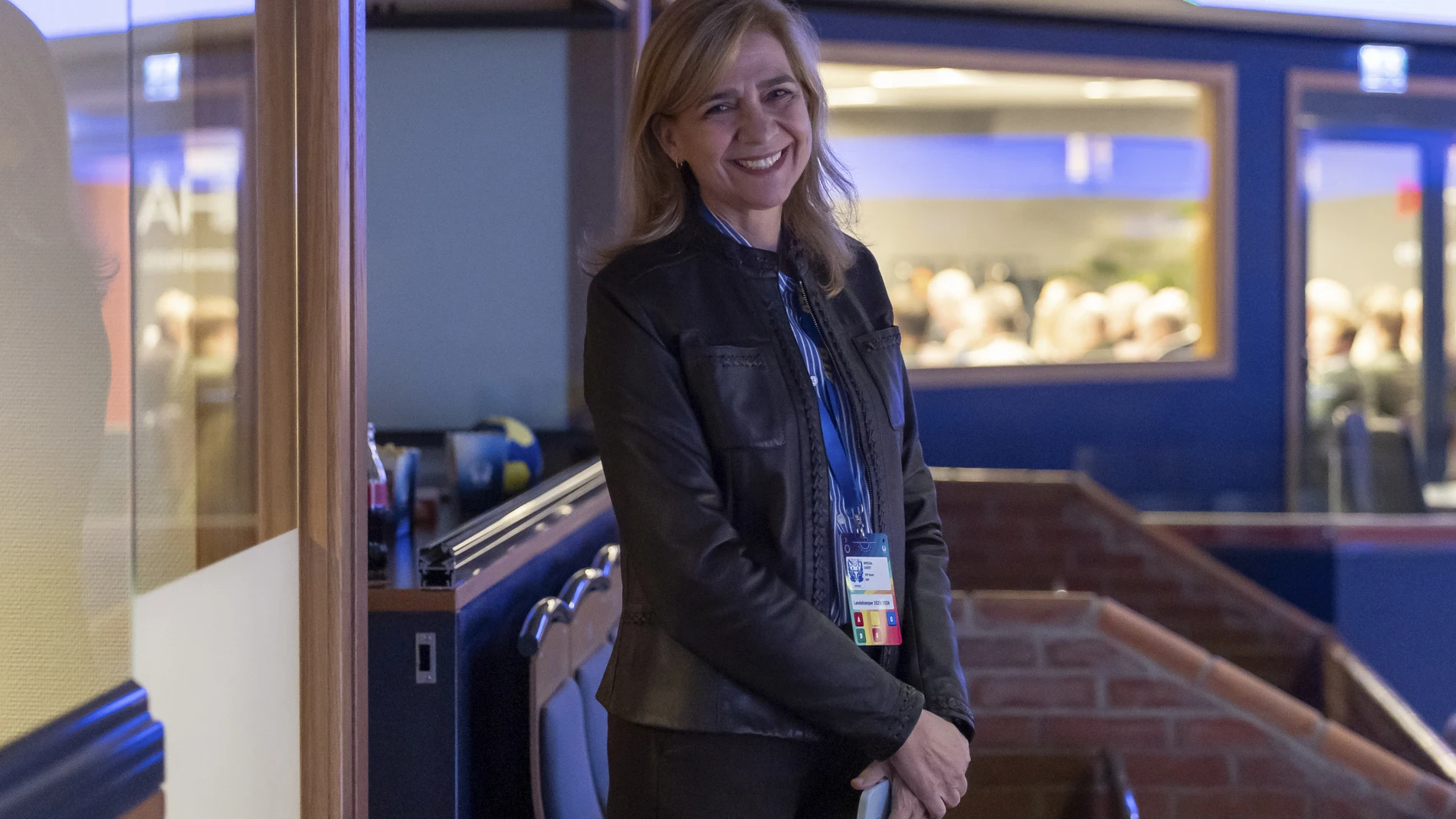 La Infanta Cristina en Estocolmo.