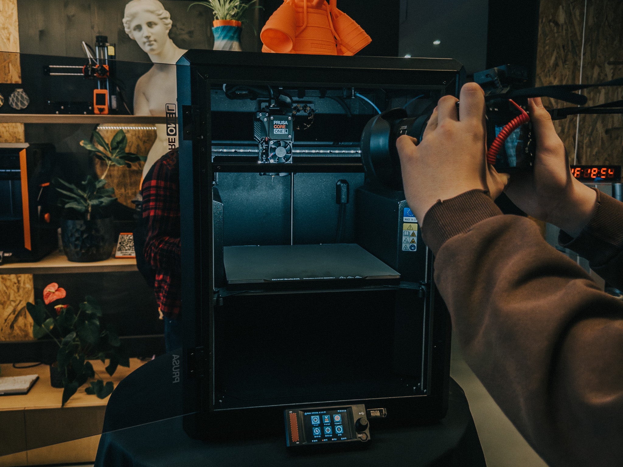 La impresora por dentro