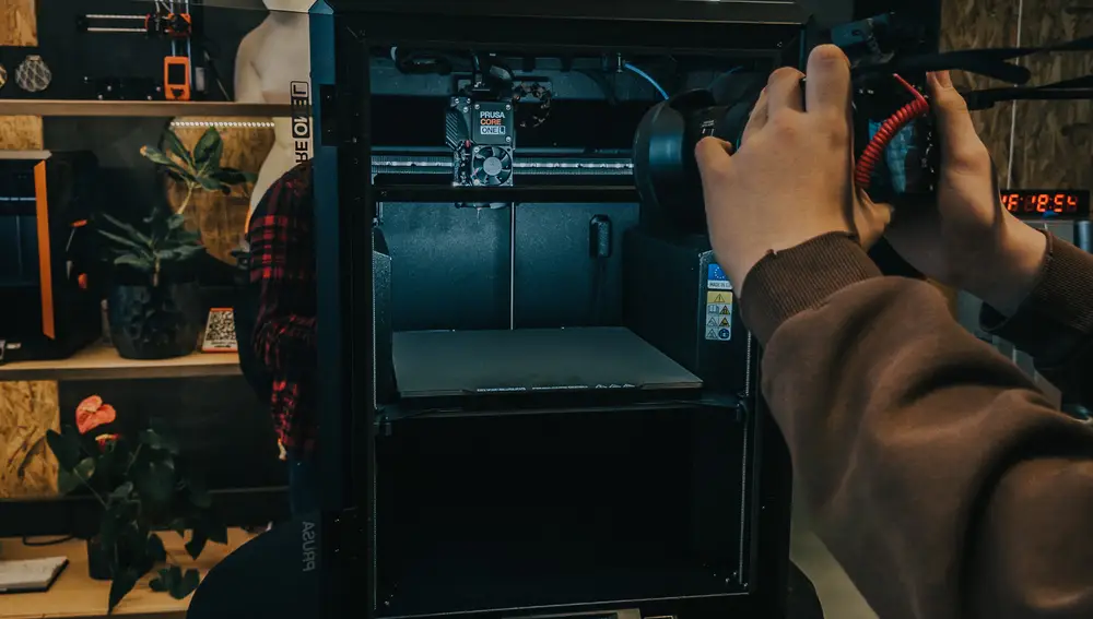 La impresora por dentro