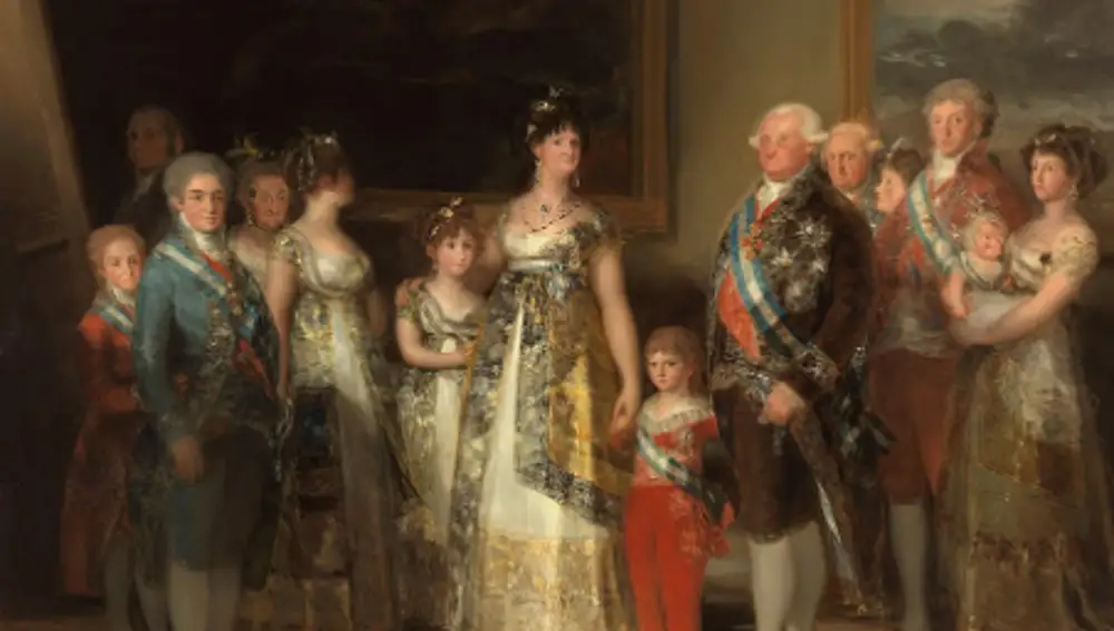 La familia de Carlos IV, de Goya