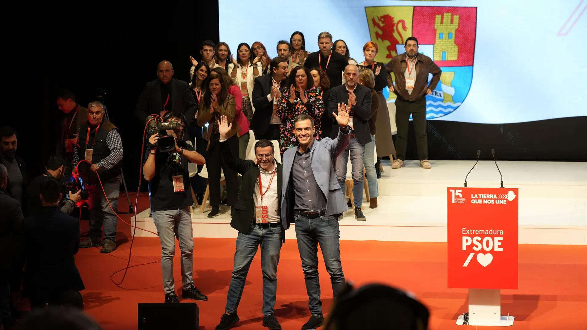 Pedro Sánchez participará con Gallardo el miércoles 5 de noviembre en un acto público del PSOE en Mérida