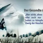 El Estado islámico difunde carteles en alemán en los que incita a la yihad